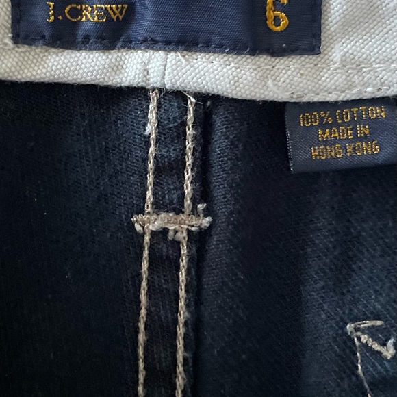 J Crew Denim Fringe Hem Shorts Indigo. - Picture 3 of 4